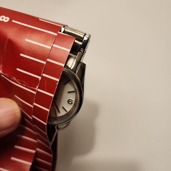 Fossil Justine Mother of Pearl Stainless Steel Watch BQ1477IE (needs battery) - Picture 5 of 6